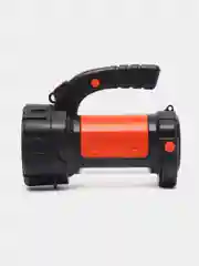 Фонарь прожектор ЧИНГИСХАН, 1 LED + 1 COB, 3 Вт + 3 Вт, аккумулятор 2400 мАч, USB, пластик