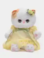 Мягкая игрушка Budi Basa "Кошечка Ли-Ли", в платье из шифона, 20 см