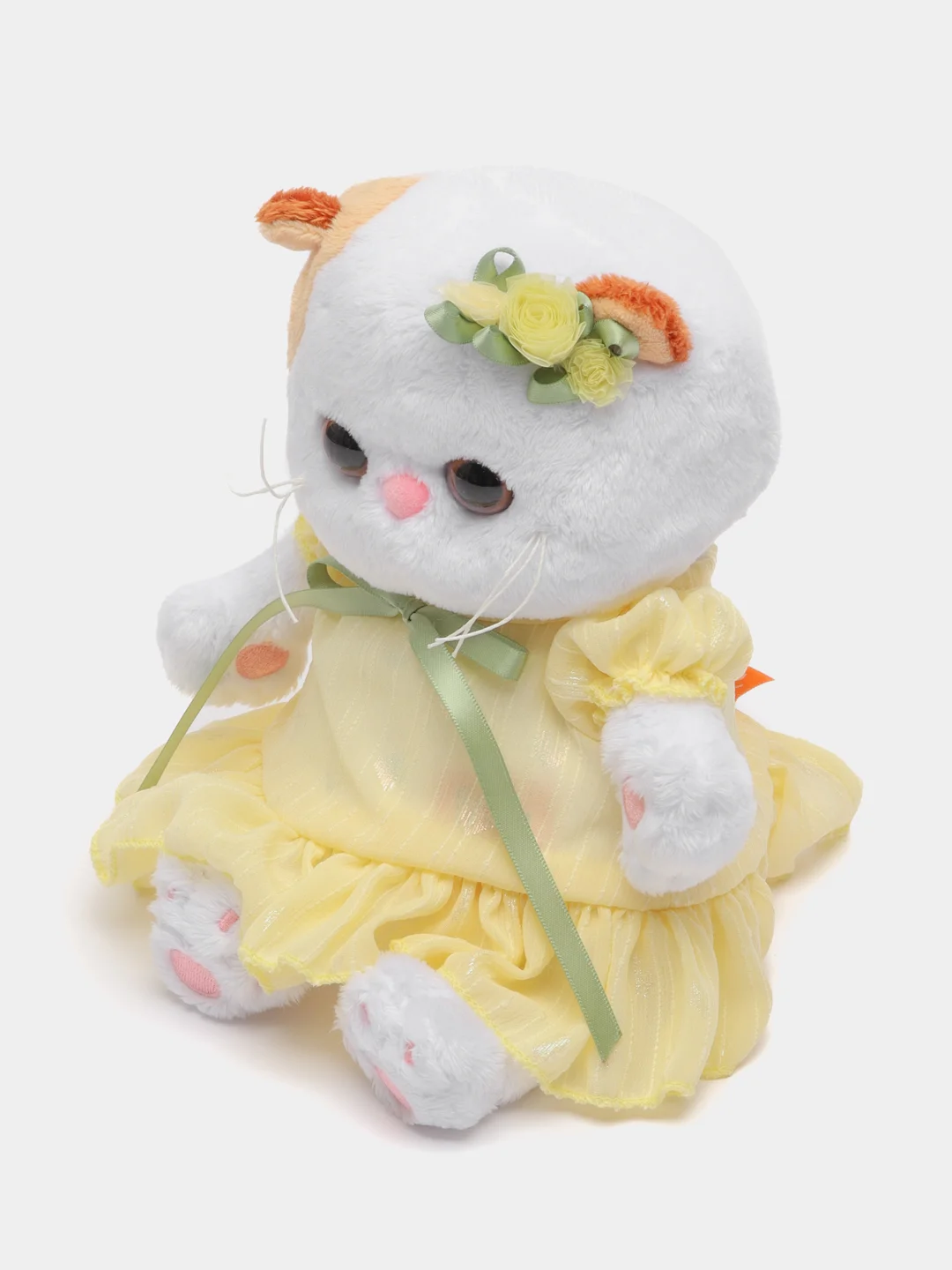 Мягкая игрушка Budi Basa "Кошечка Ли-Ли", в платье из шифона, 20 см