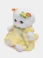Мягкая игрушка Budi Basa "Кошечка Ли-Ли", в платье из шифона, 20 см
