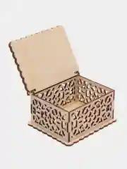 Карамельный шкатулка деревянная