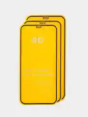 Черный три, 3 штуки, стекла для iPhone XR/11, цвет черный, защитное, противоударное, Айфон Икс Эр