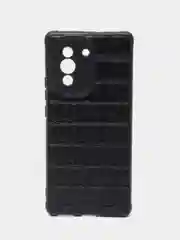 Черный чехол для Huawei Nova 10 (Хуавей Нова 10), силиконовый, под кожу
