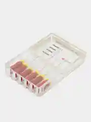 H-Files (H-Файлы) ручные, стальные, эндодонтические инструменты, 25 мм, №25, 6 штук