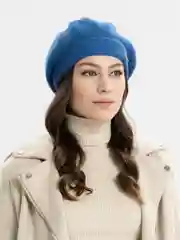 Морской берет женский Матиолла, с отворотом, шапка на флисовом подкладе