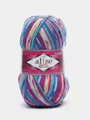 Ледяной пряжа носочная Alize Superwash Comfort Socks, 75% шерсть 25% полиамид, 100 г, 420 м