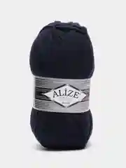 Темно-синий пряжа Alize Superlana Maxi, 100 г, 75% акрил, 25% шерсть