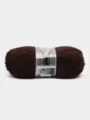 Шоколадный пряжа Alize Superlana Maxi, 100 г, 75% акрил, 25% шерсть