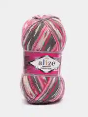 Марсала пряжа носочная Alize Superwash Comfort Socks, 75% шерсть 25% полиамид, 100 г, 420 м