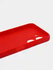 Бордовый чехол для Realme C33 (Реалми С33) силиконовый, матовый