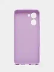 Сиреневый чехол для Realme C33 (Реалми С33) силиконовый, матовый