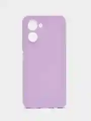 Сиреневый чехол для Realme C33 (Реалми С33) силиконовый, матовый