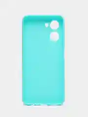 Бирюзовый чехол для Realme C33 (Реалми С33) силиконовый, матовый