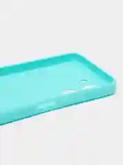 Бирюзовый чехол для Realme C33 (Реалми С33) силиконовый, матовый