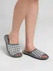 Тапочки женские домашние "Вязанка" с открытым носом Soft Slippers, 3 цвета