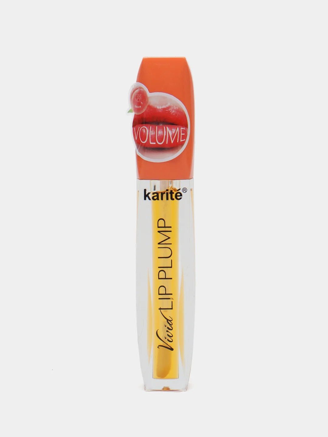 Оранжевый блеск для увеличения губ Lip Plump Maximizer со вкусом персика