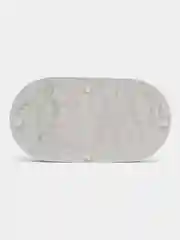 Серый меланж поднос, подставка для свечей, овальный