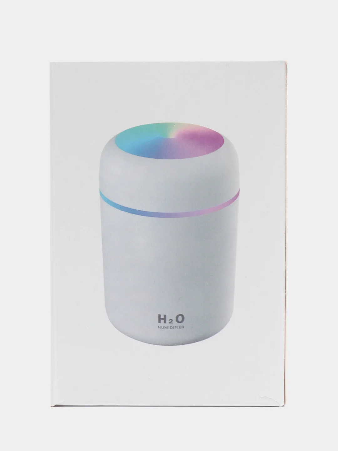 Белый увлажнитель воздуха Goodly Humidifier H2O портативный с разноцветной подсветкой