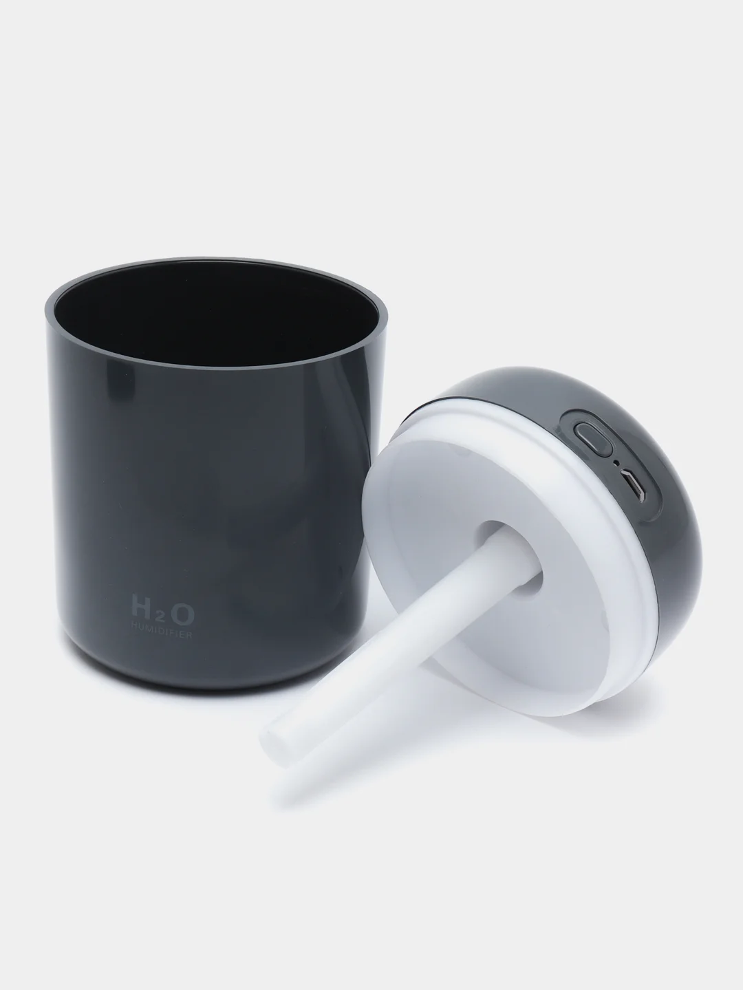 Угольный увлажнитель воздуха Goodly Humidifier H2O портативный с разноцветной подсветкой