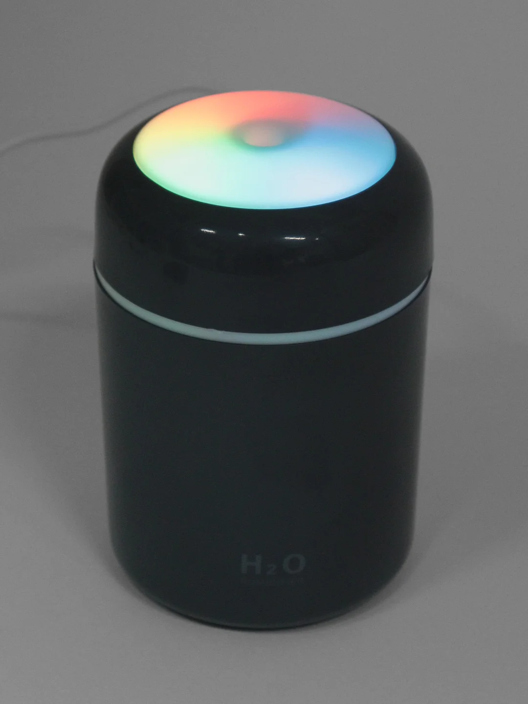 Угольный увлажнитель воздуха Goodly Humidifier H2O портативный с разноцветной подсветкой