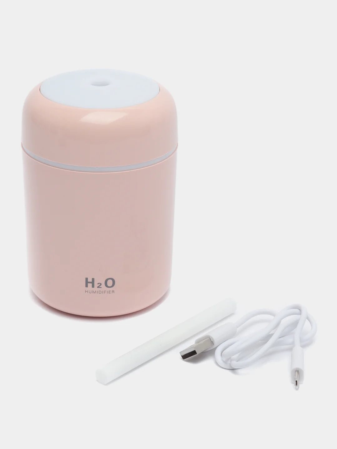 Пудровый увлажнитель воздуха Goodly Humidifier H2O портативный с разноцветной подсветкой