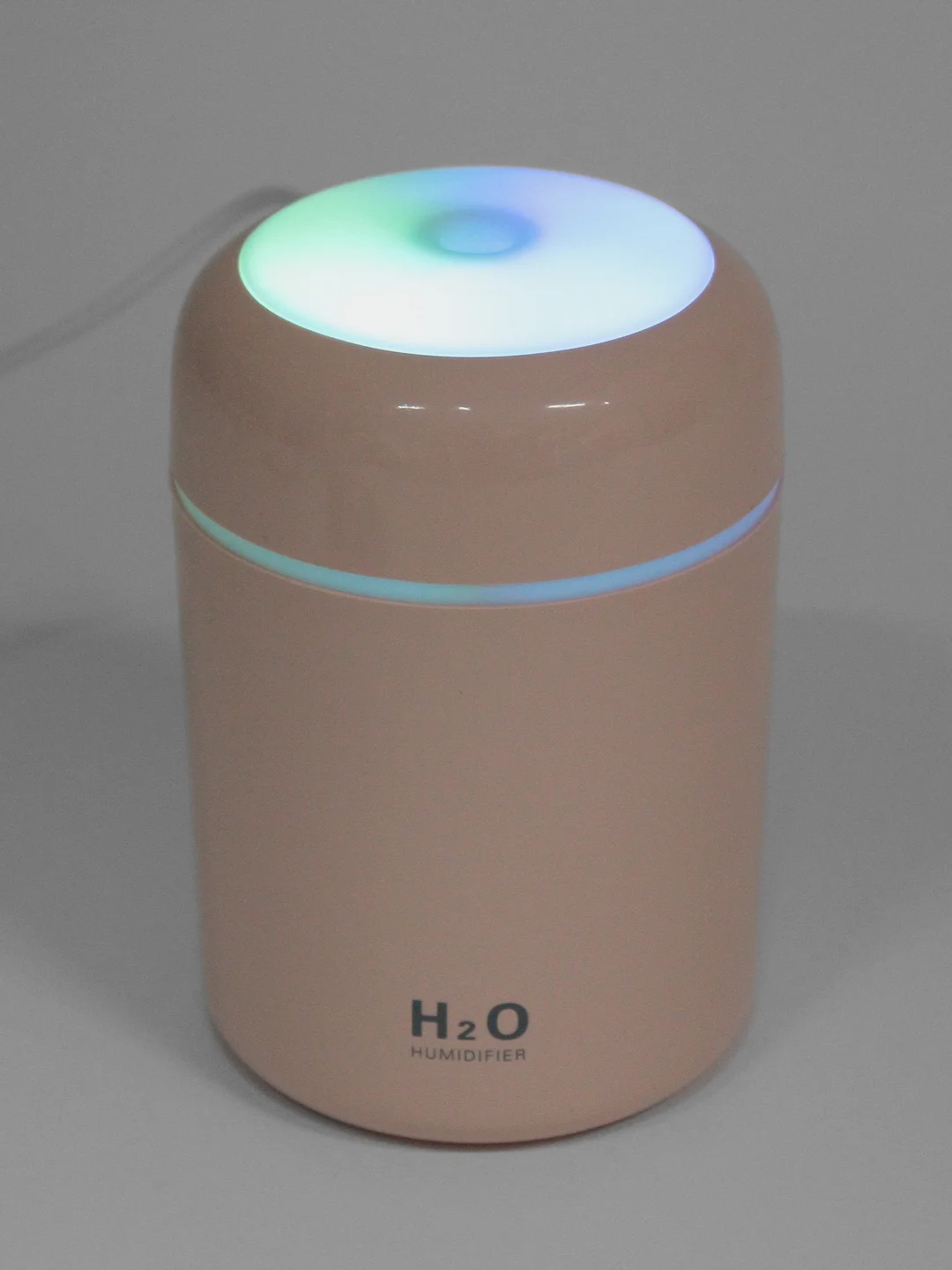 Пудровый увлажнитель воздуха Goodly Humidifier H2O портативный с разноцветной подсветкой