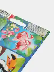 Наклейки "Фламинго и тукан", 11 х 17 см