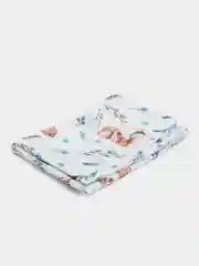 Индиго ткань хлопковая 150 х 100 см. (Бязь, поплин)