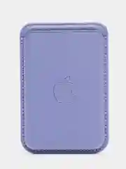 Аметистовый картхолдер на iPhone, с поддержкой MagSafe Leather Wallet