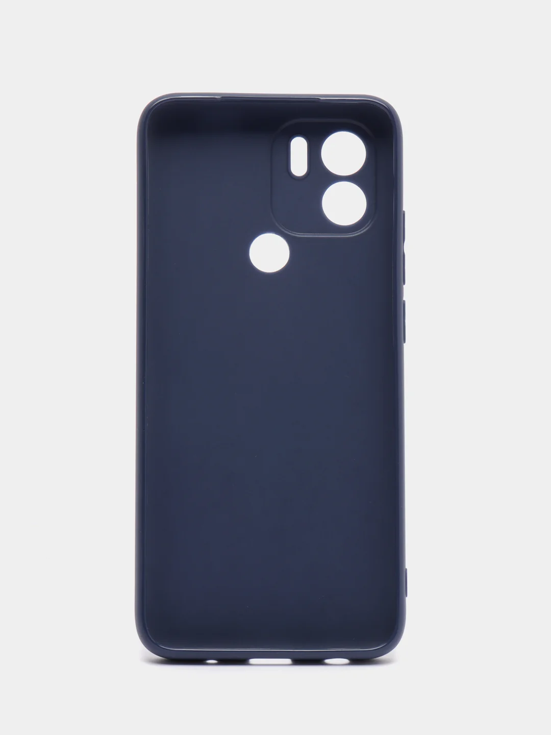Синий чехол ROSCO для Xiaomi Redmi A1 plus, Redmi A2+, Poco C51, матовый, силиконовый