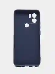 Синий чехол ROSCO для Xiaomi Redmi A1 plus, Redmi A2+, Poco C51, матовый, силиконовый