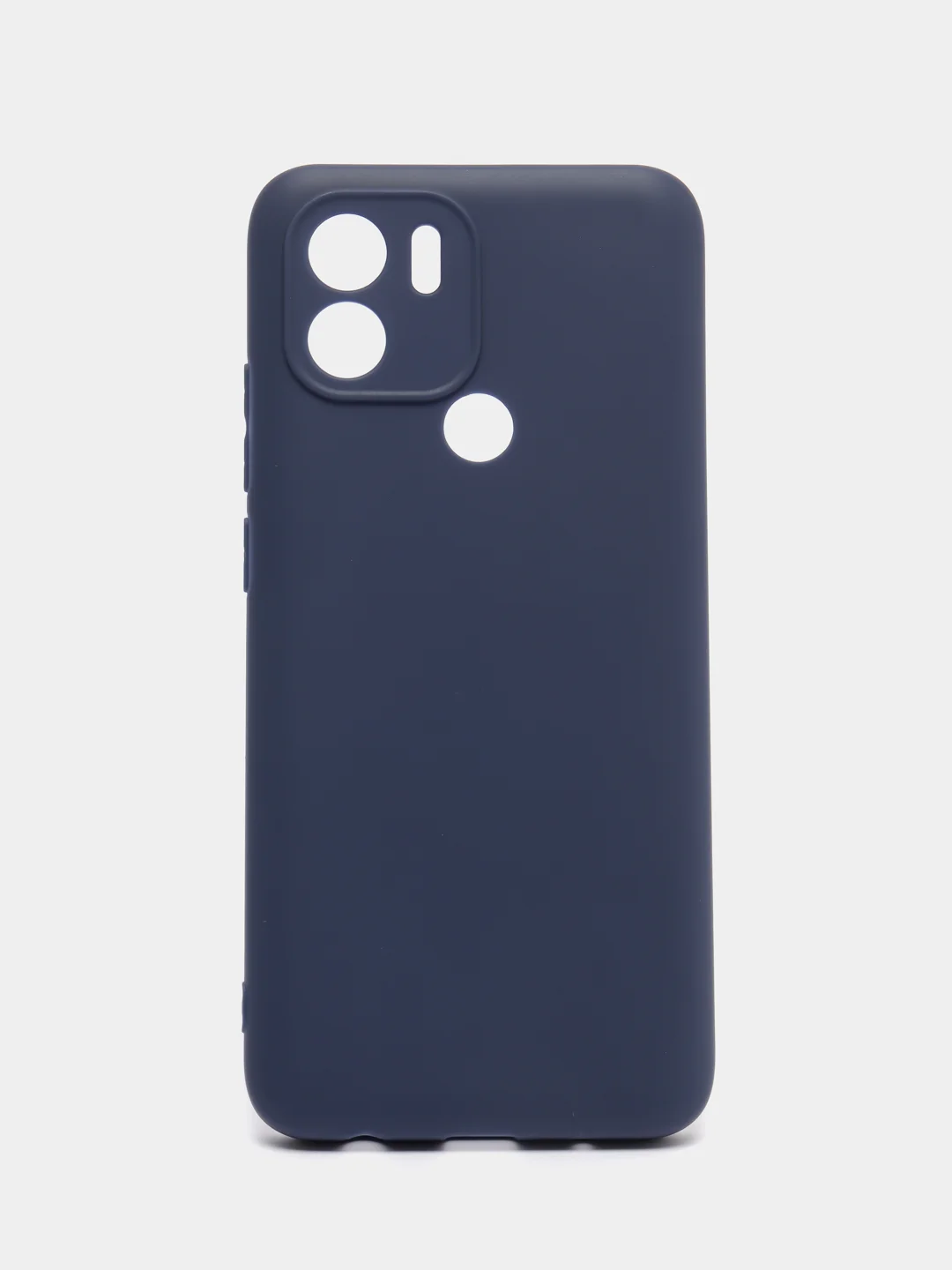 Синий чехол ROSCO для Xiaomi Redmi A1 plus, Redmi A2+, Poco C51, матовый, силиконовый