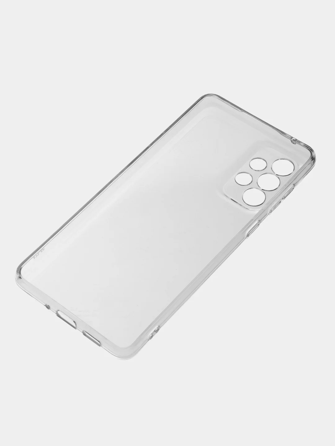 Прозрачный чехол для Samsung Galaxy A73 5G (Самсунг Галакси А73 5G) силиконовый, матовый