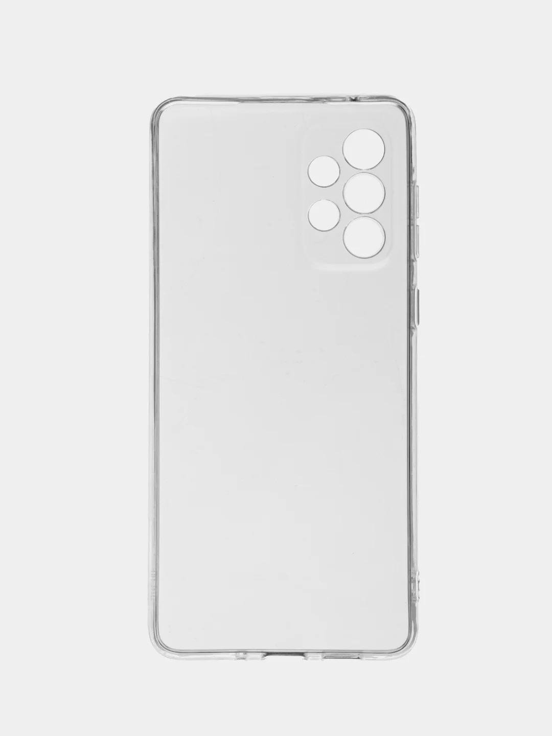 Прозрачный чехол для Samsung Galaxy A73 5G (Самсунг Галакси А73 5G) силиконовый, матовый