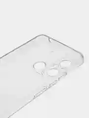 Чехол для Xiaomi Redmi 12C, с защитой камеры, силикон, прозрачный