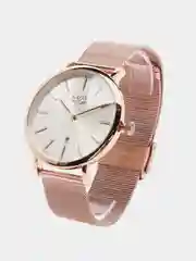 Серебряный мужские наручные часы Lige 9908 с календарём, в подарочной упаковке