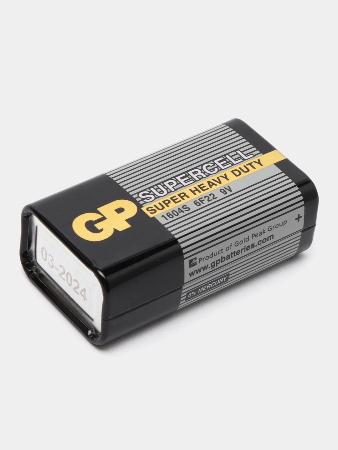 Батарейка крона 6F22 GP Supercell 9V