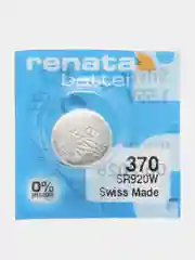 Батарейка Renata 370 (SR920SW / 371 / AG6), для часов