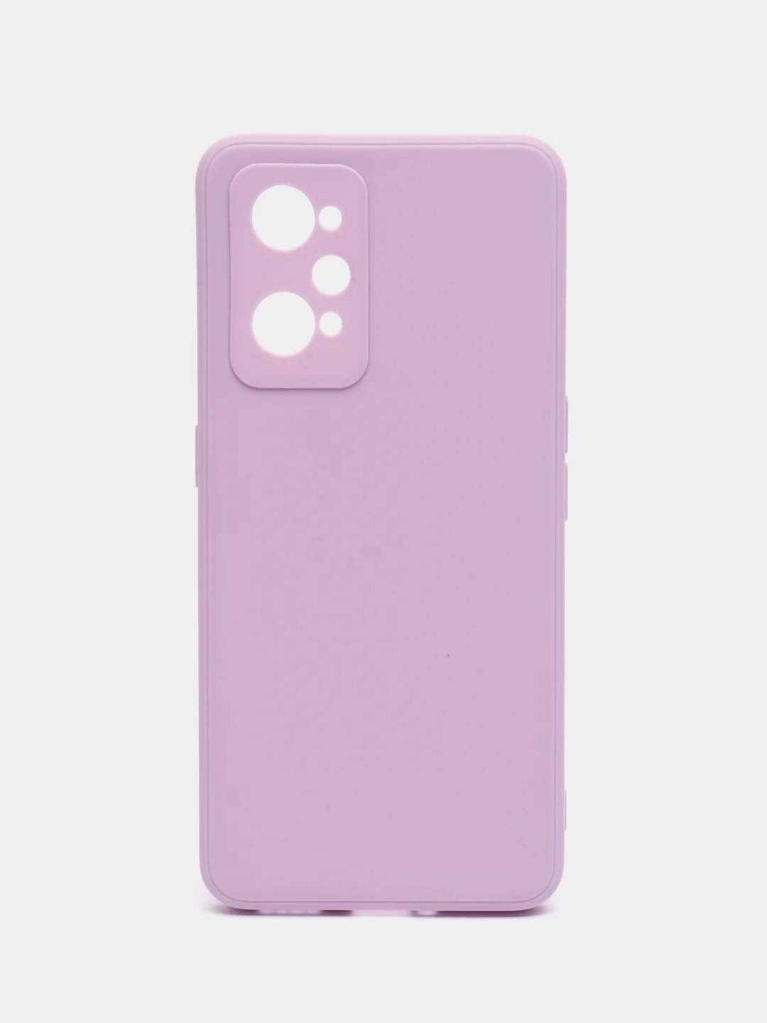 Лавандовый чехол для Realme GT Neo 2 / GT 2 / GT Neo 3T,  силиконовый с защитой камеры