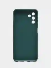 Тёмно-зелёный силиконовый чехол Samsung Galaxy A04S, A13 5G (Самсунг Галакси А04С, А13 5Г)
