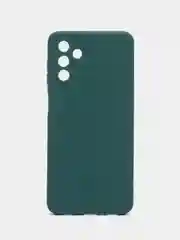 Тёмно-зелёный силиконовый чехол Samsung Galaxy A04S, A13 5G (Самсунг Галакси А04С, А13 5Г)