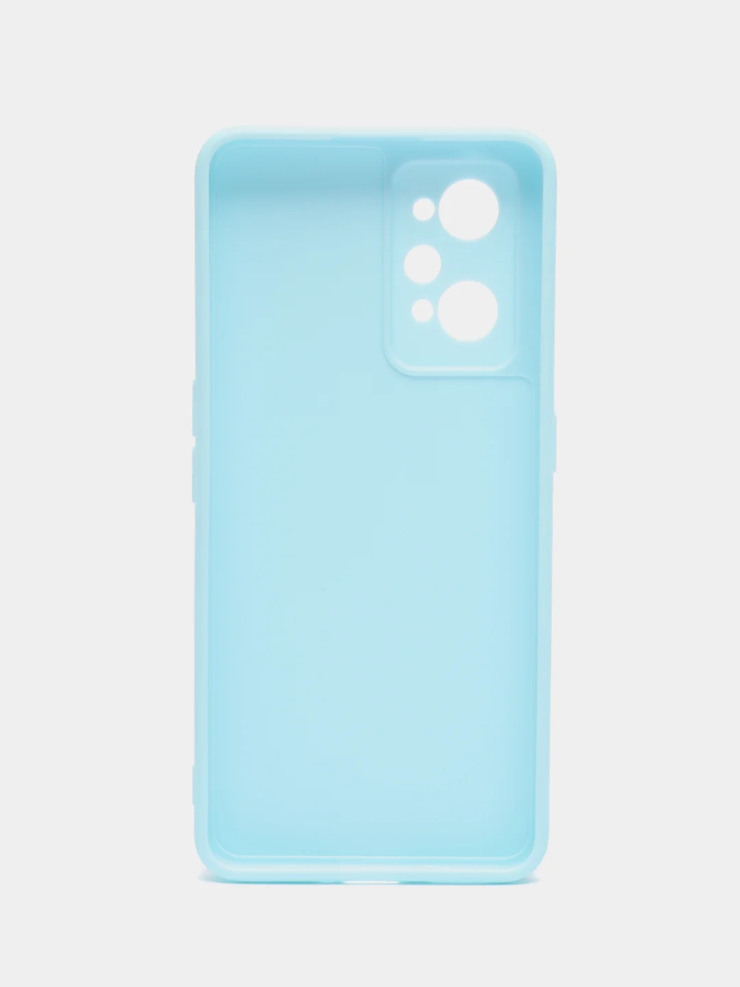 Голубой чехол для Realme GT Neo 2 / GT 2 / GT Neo 3T,  силиконовый с защитой камеры