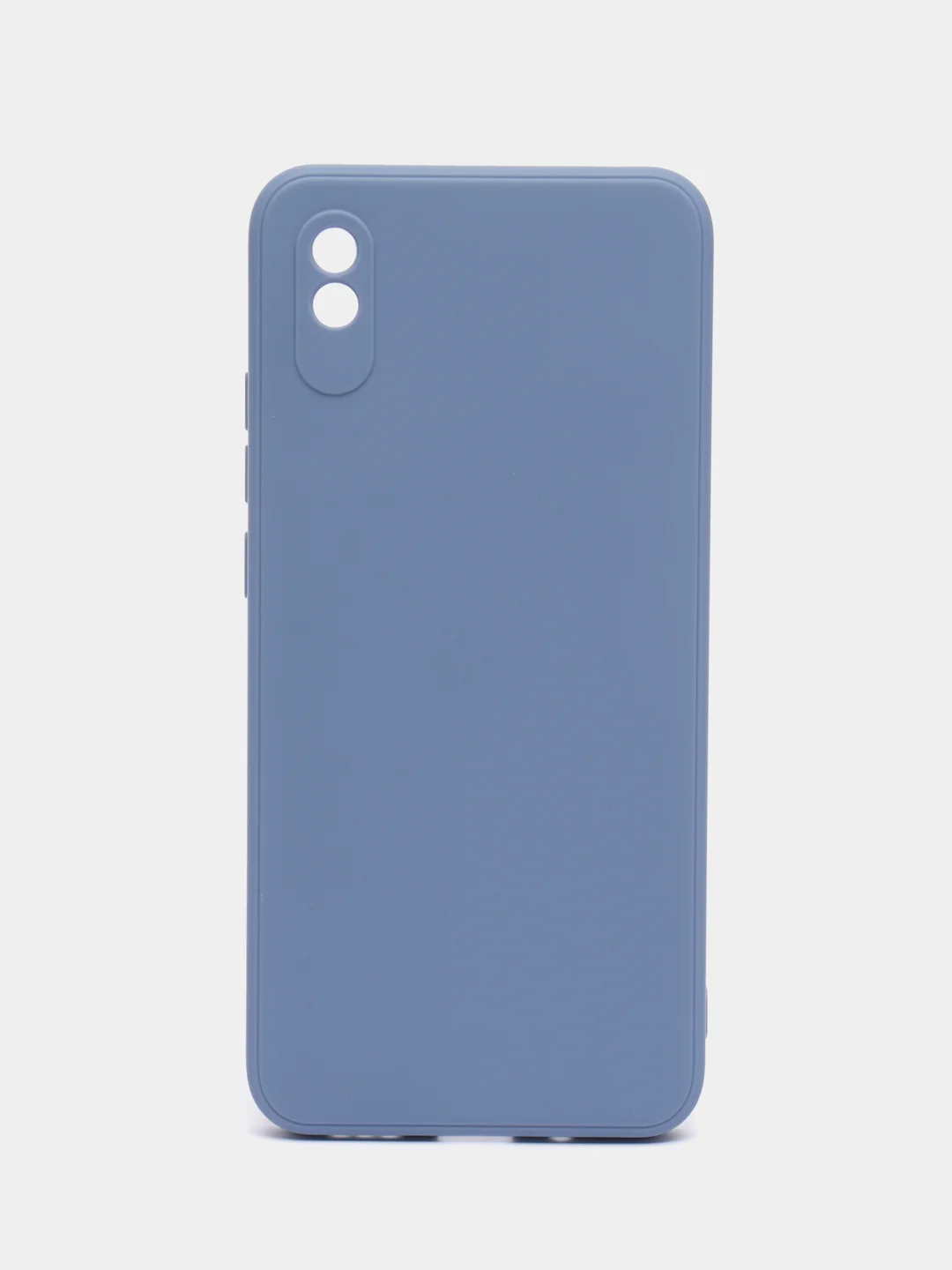 Синий меланж силиконовый чехол для Xiaomi Redmi 9A (Сяоми Редми 9А), прозрачный
