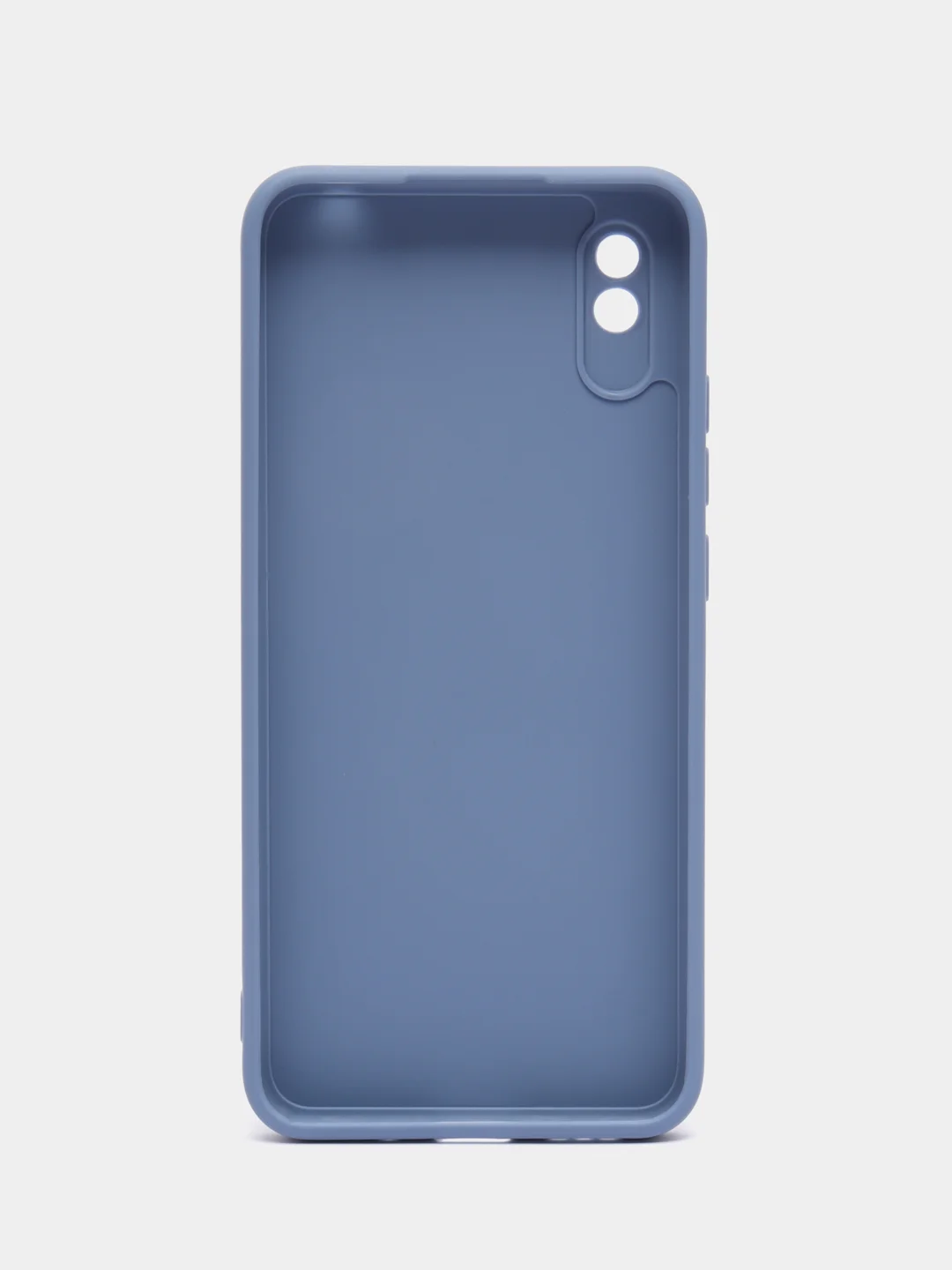 Синий меланж силиконовый чехол для Xiaomi Redmi 9A (Сяоми Редми 9А), прозрачный