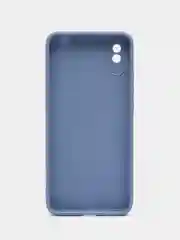 Синий меланж силиконовый чехол для Xiaomi Redmi 9A (Сяоми Редми 9А), прозрачный