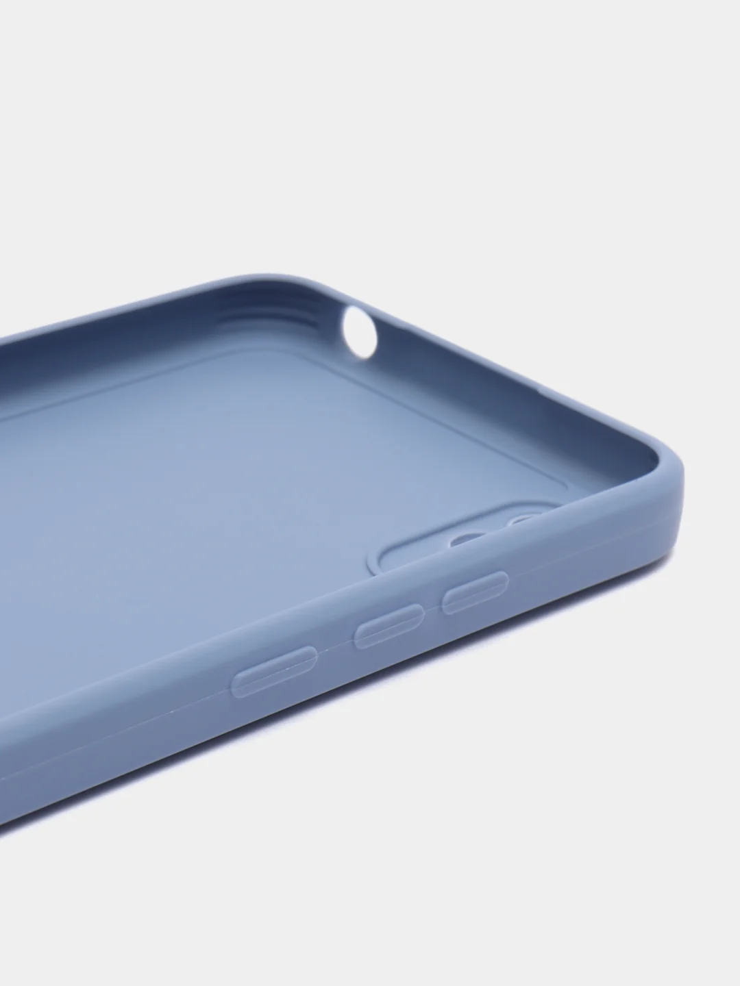 Синий меланж силиконовый чехол для Xiaomi Redmi 9A (Сяоми Редми 9А), прозрачный