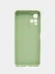 Зеленый чехол для Vivo Y33s, Y21 2021 (Виво у33С, у21 2021), силиконовый
