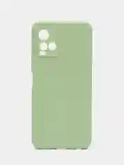 Зеленый чехол для Vivo Y33s, Y21 2021 (Виво у33С, у21 2021), силиконовый