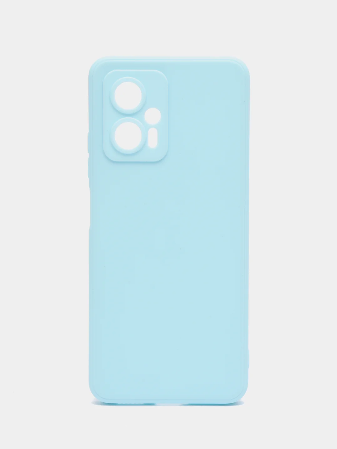 Голубой чехол для Xiaomi POCO X4 GT (Сяоми Поко Х4 ГТ), силиконовый