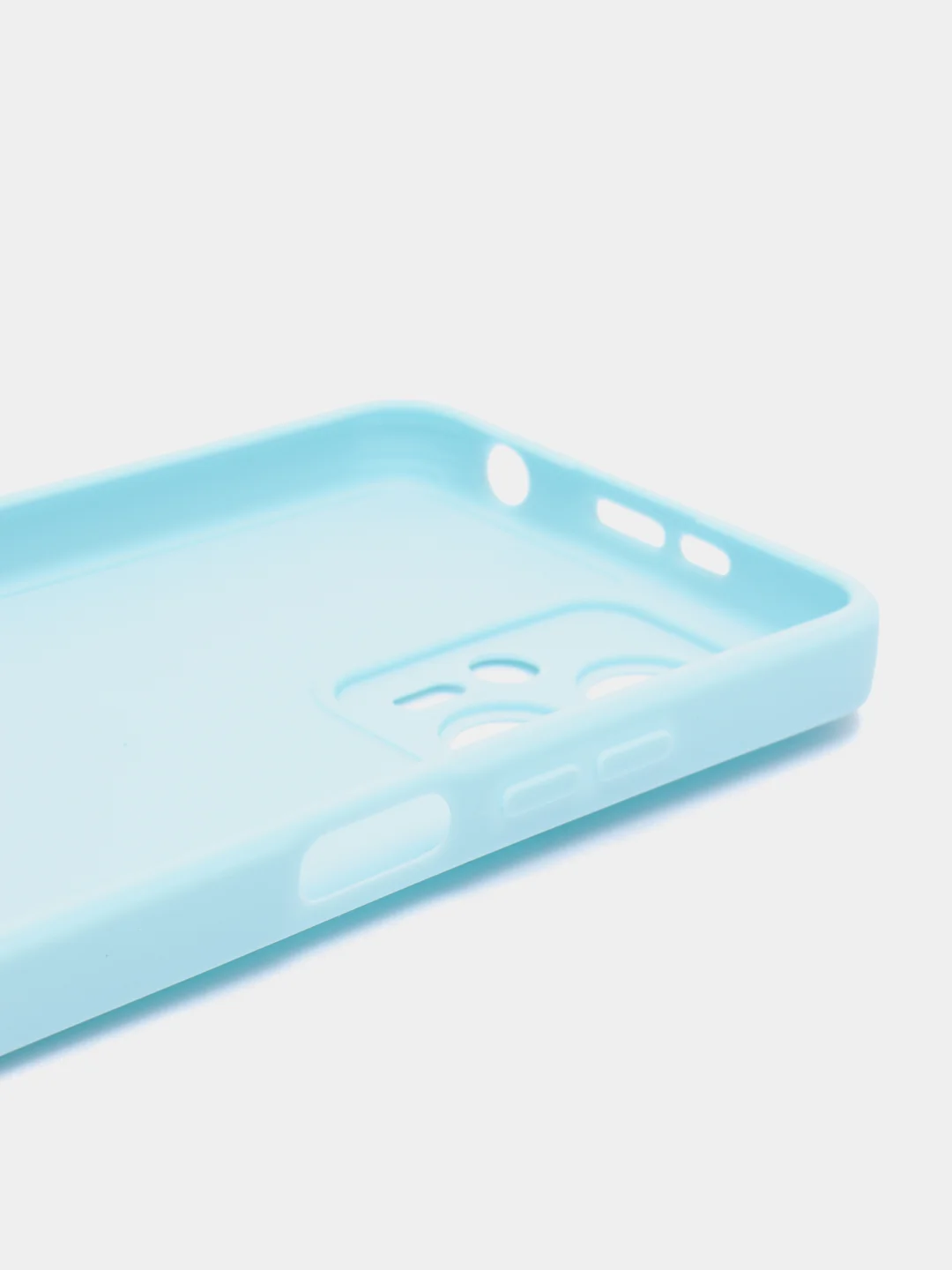 Голубой чехол для Xiaomi POCO X4 GT (Сяоми Поко Х4 ГТ), силиконовый